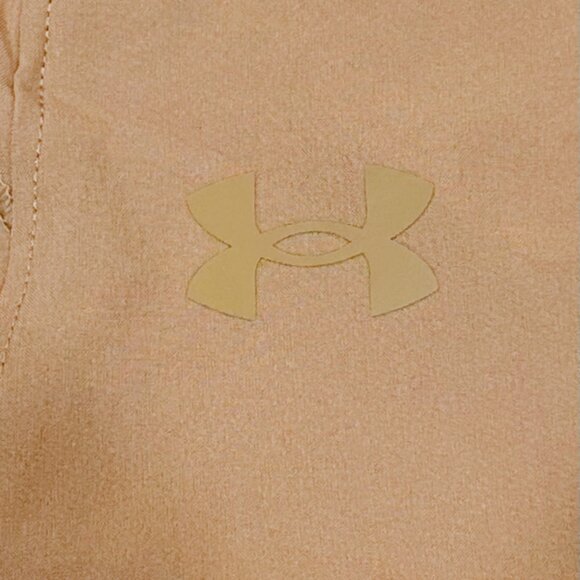 Under Armour Women's Athletic Shorts | Tan/Khaki | Medium NWT - Picture 3 of 3